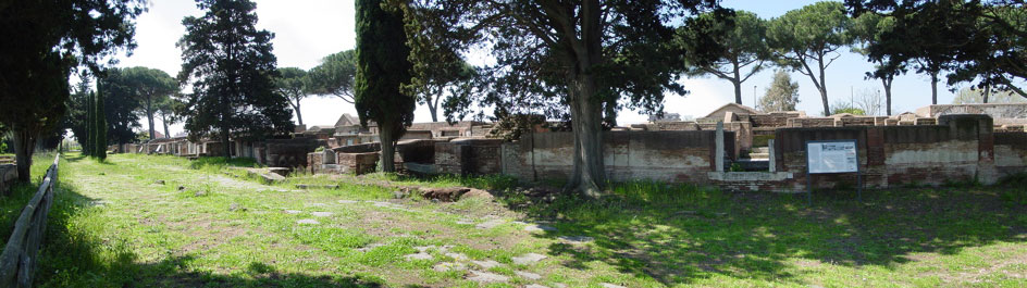 ISOLA SACRA la necropoli di Porto  (Fiumicino-Rm)