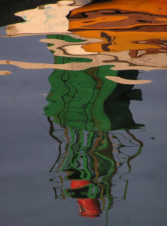 Riflessi - il Canale dello Stagno, Ostia