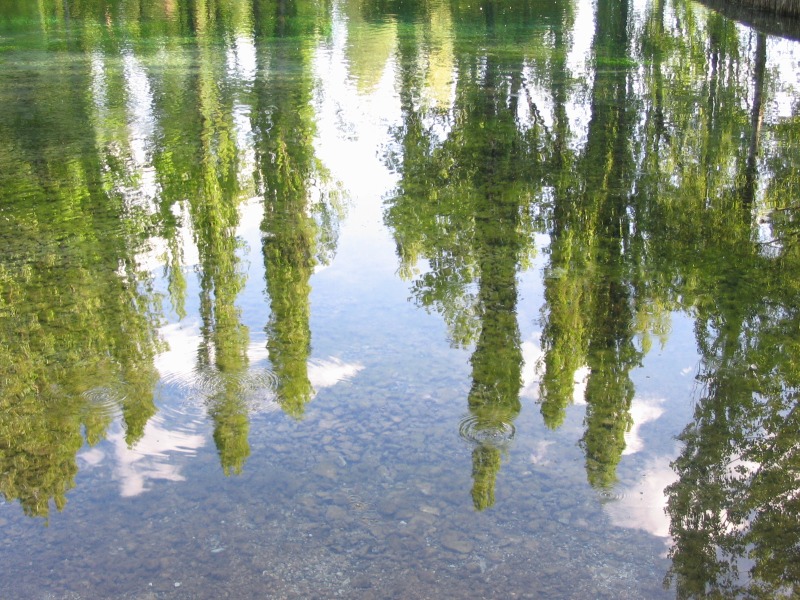 Riflessi - il Canale dello Stagno, Ostia
