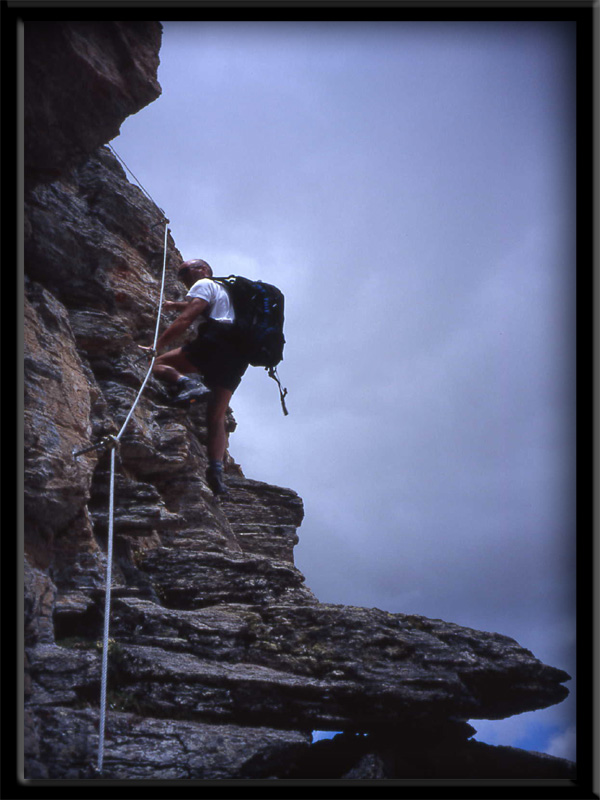 ...luglio 2005...incontro con Reinhold Messner...