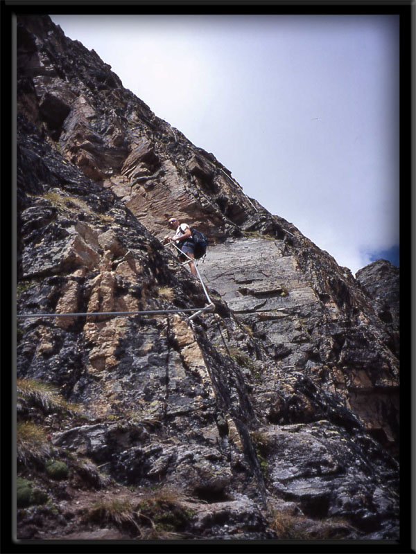 ...luglio 2005...incontro con Reinhold Messner...