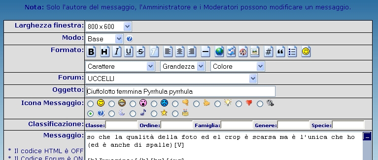 AGGIORNAMENTO SOFTWARE
