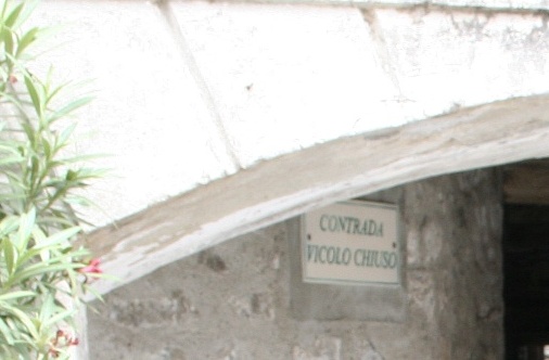 Caruggi (vicoli) de Villanova d''Arbenga