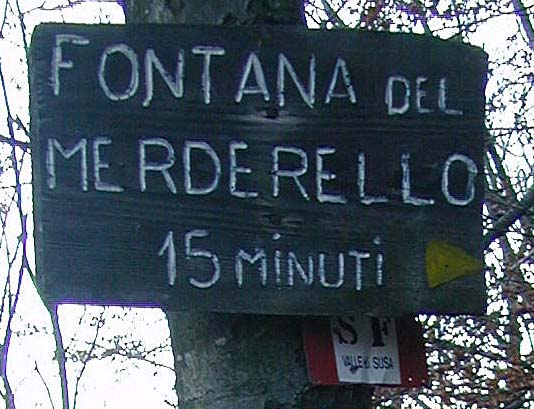 TOPONOMASTICA e CARTELLONISTICA