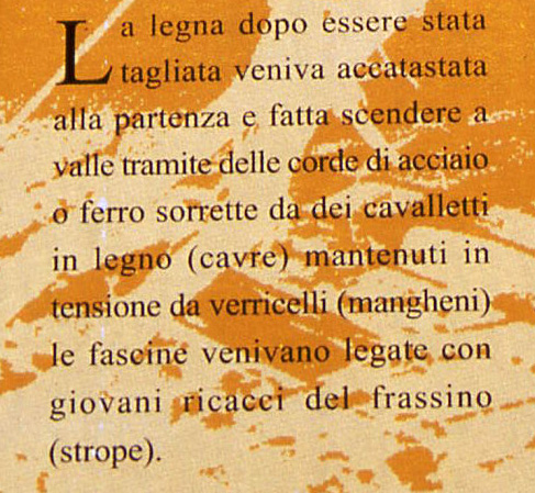 Percorso delle cavre.......escursione a bassa quota