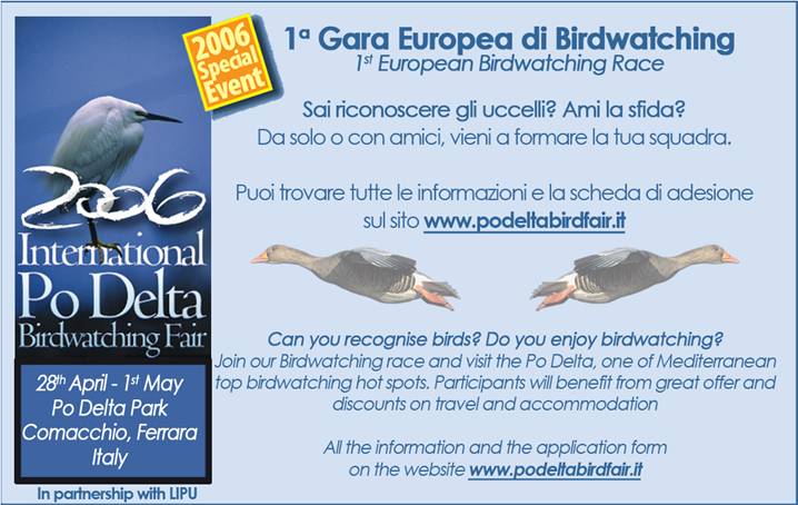 Po Delta birdwatching Fair