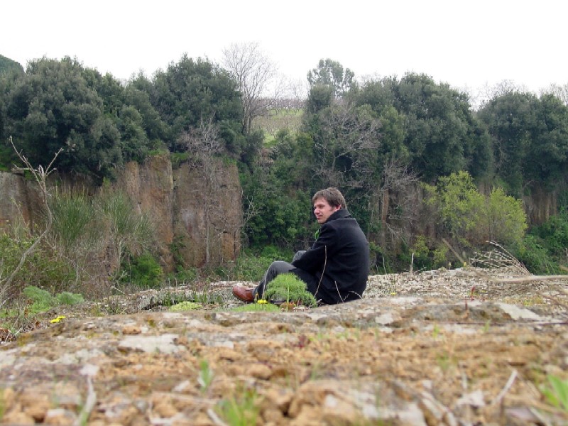 Nei pressi della necropoli di Cerveteri