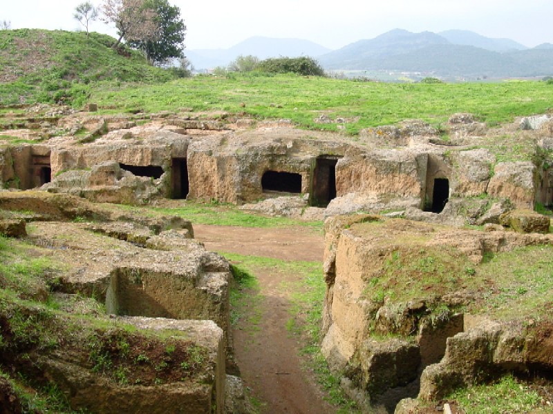 Nei pressi della necropoli di Cerveteri