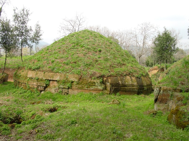Nei pressi della necropoli di Cerveteri