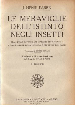 Varie - libri di Fabre