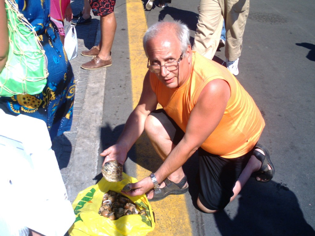 Un conchigliaro ad Anzio