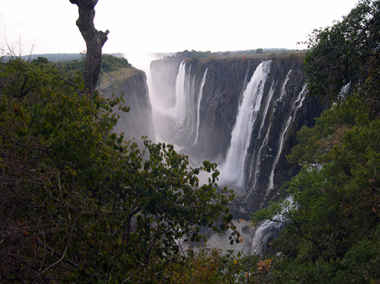 Zambia- Cascate Livingstone