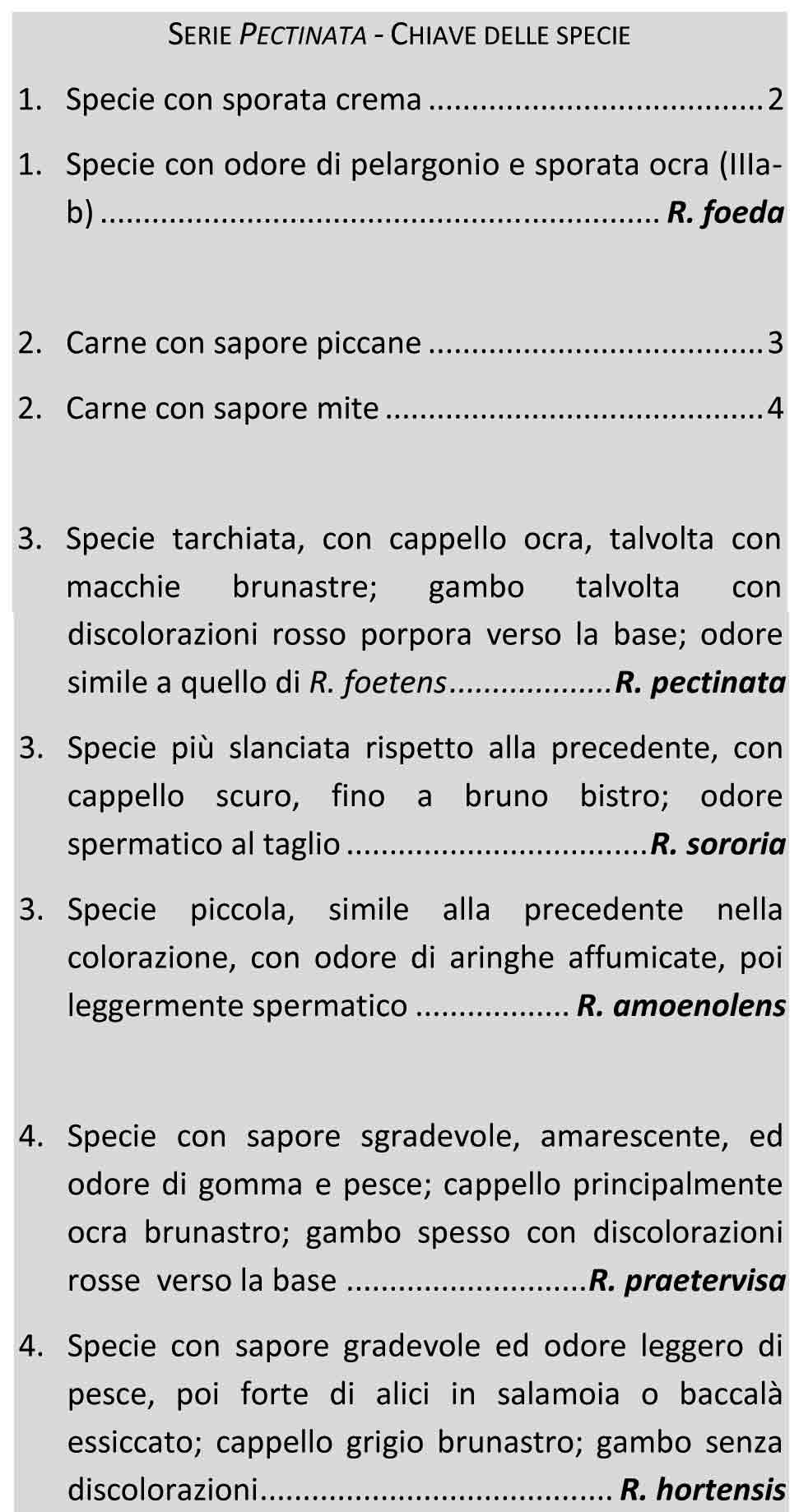 Il genere Russula: pt. 2 Il sottogenere Ingratula