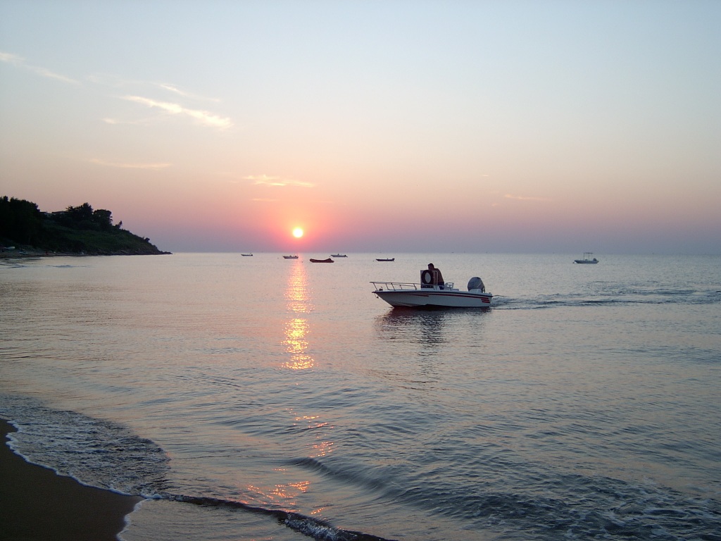 Alba e tramonto a ISola Capo Rizzuto