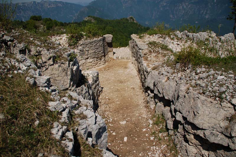 monte novegno, prima guerra