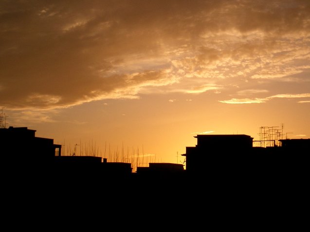 I tramonti da casa mia
