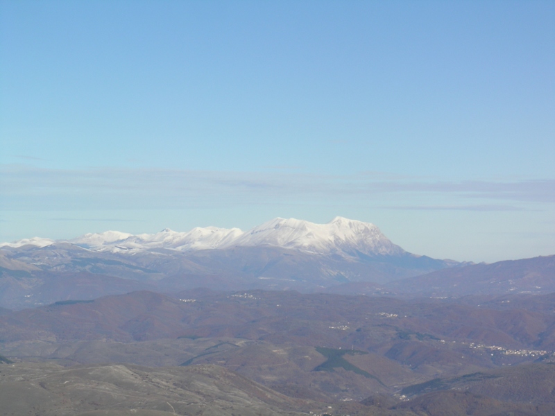 Monte Calvo: un belvedere sull'' Abruzzo.