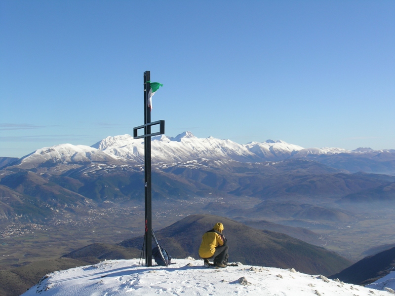 Monte Calvo: un belvedere sull'' Abruzzo.