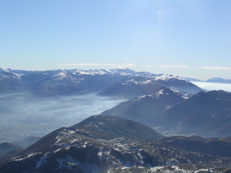 Monte Calvo: un belvedere sull'' Abruzzo.