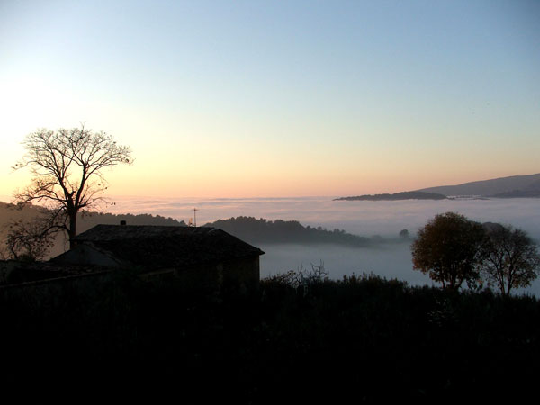Un mare.........di nebbia