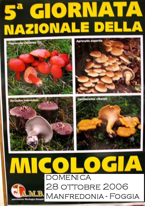 Mostra funghi a Manfredonia (Gargano, Puglia)