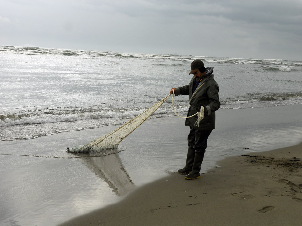 Foce Serchio....Tipi di Pesca....