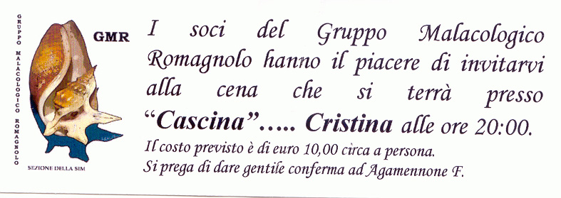 Non di sole conchiglie vive l''uomo...