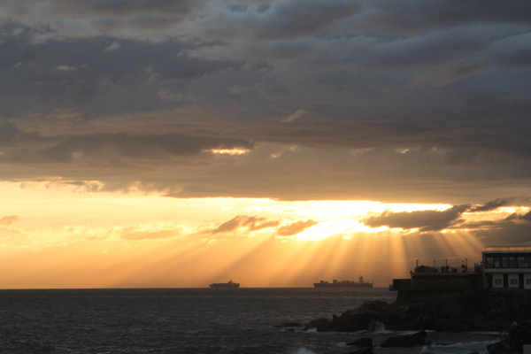 tramonto ligure