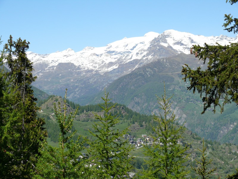 Paesaggi in valle d''aosta