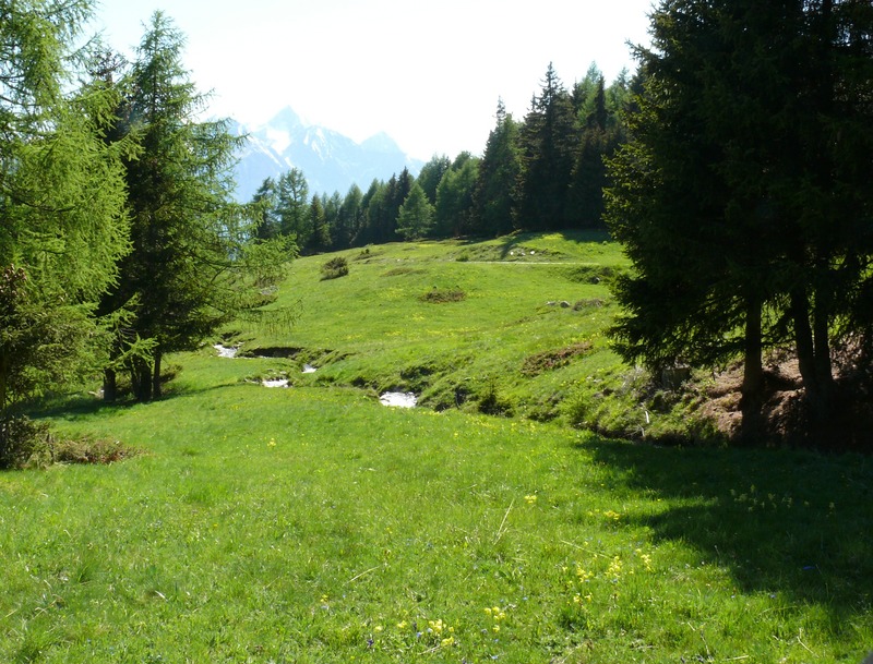 Paesaggi in valle d''aosta