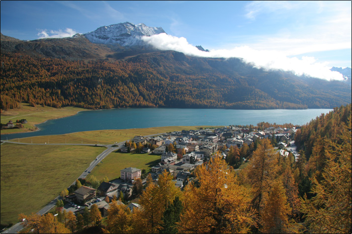 Laghi dell''Engadina e variazioni stagionali