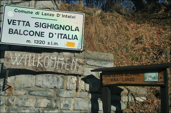 Monte Sighignola, il 