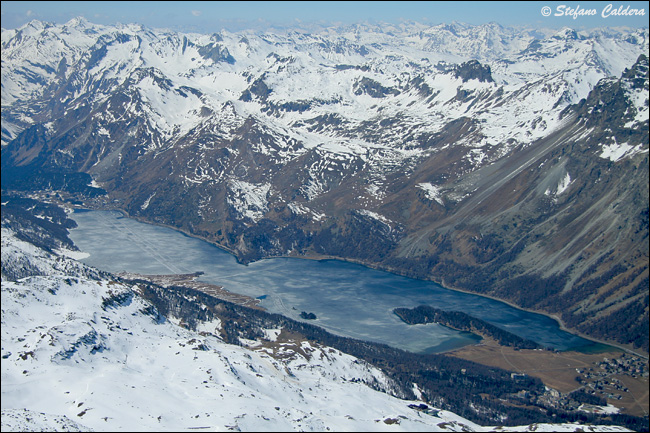 Laghi dell''Engadina e variazioni stagionali