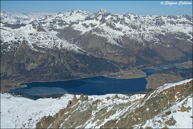 Laghi dell''Engadina e variazioni stagionali