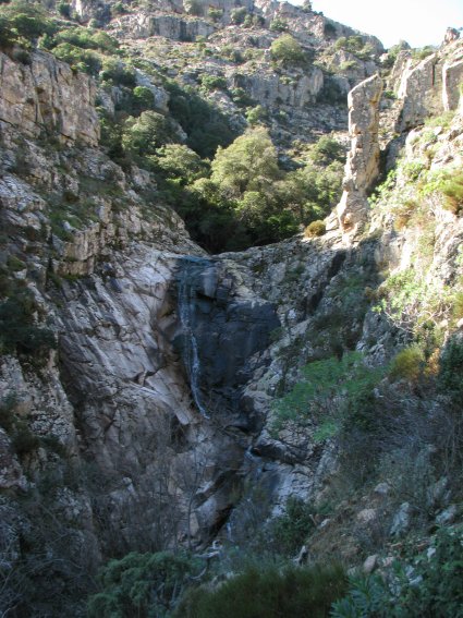 La gola del Rio Muru Mannu