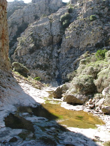 La gola del Rio Muru Mannu