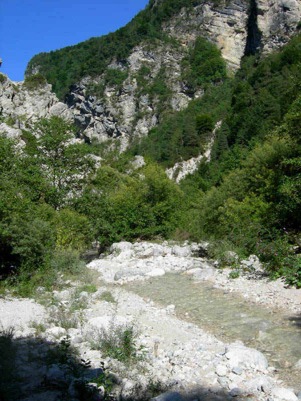 risalita del Torrente Centa.......terza parte