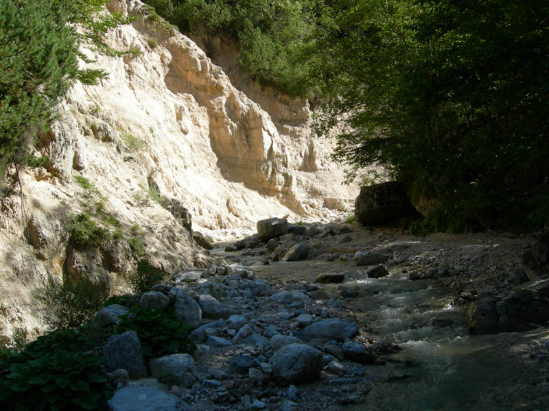 risalita del Torrente Centa.......terza parte