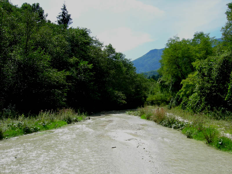 risalita del Torrente Centa.......seconda parte