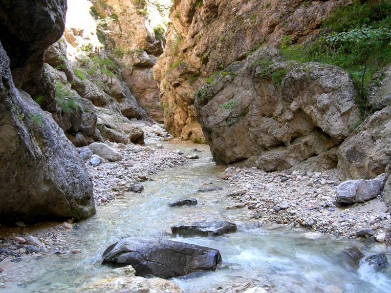 risalita del Torrente Centa.......terza parte