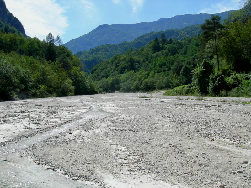 risalita del Torrente Centa.......seconda parte