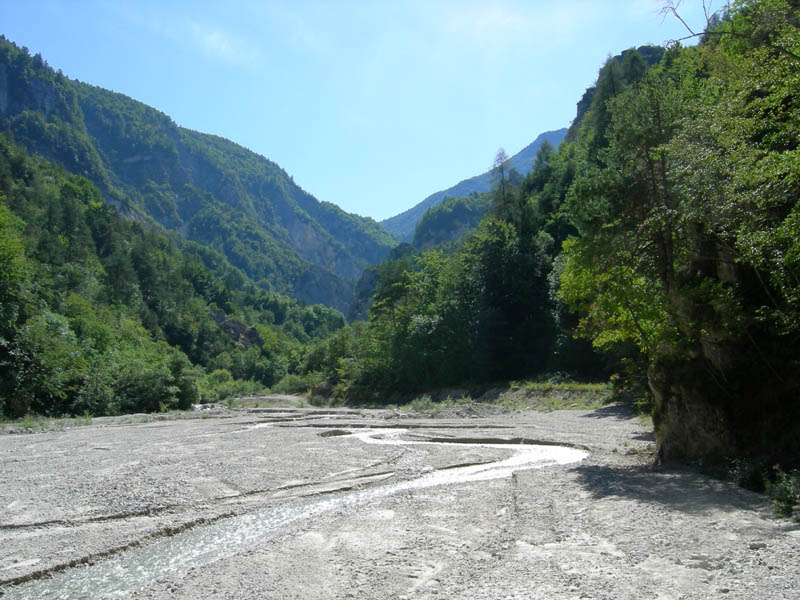 risalita del Torrente Centa.......seconda parte