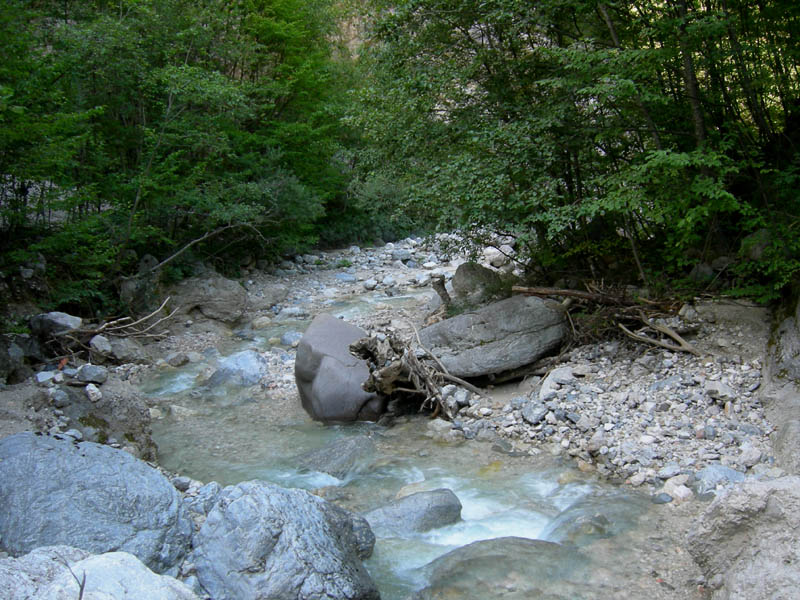 risalita del Torrente Centa.......terza parte