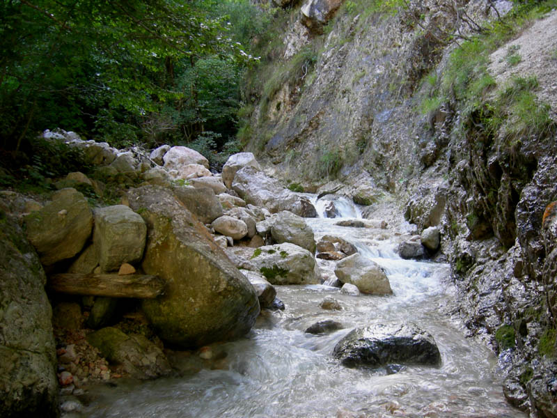 risalita del Torrente Centa.......terza parte