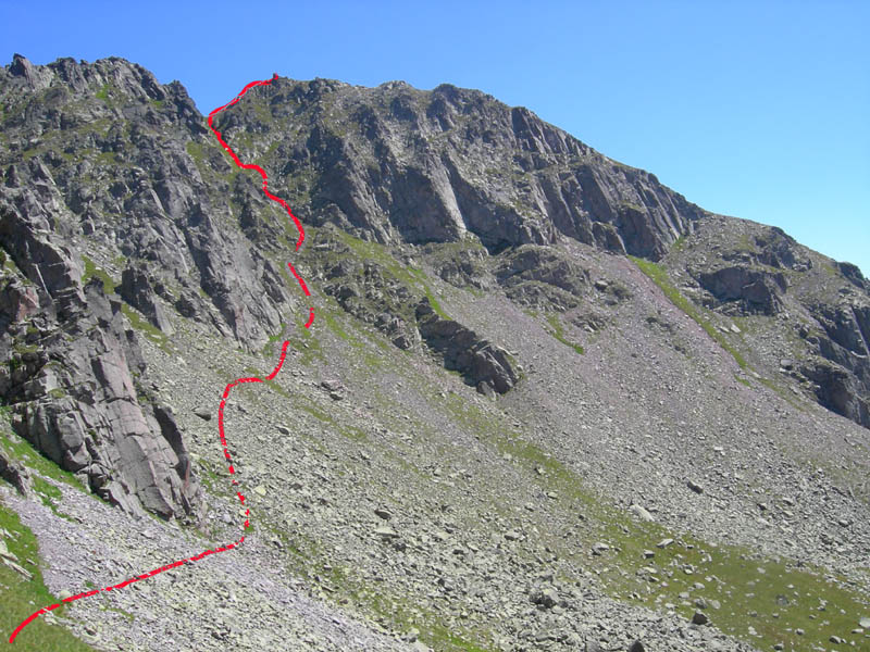 Cimon di Busa della Neve  m. 2574.......escursione