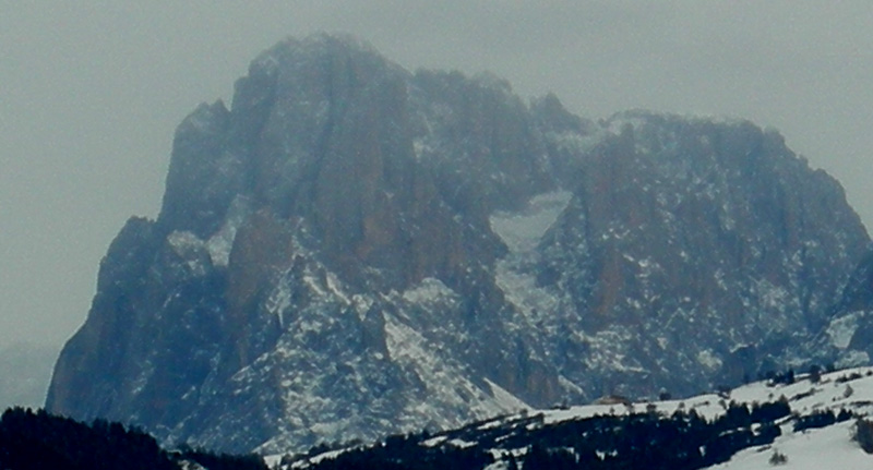 Sassolungo al tramonto.