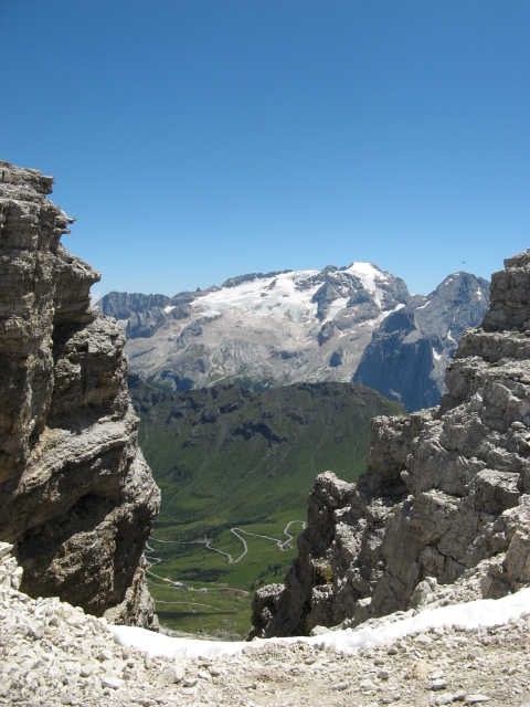 Sass Pordoi, Piz Bo� e...