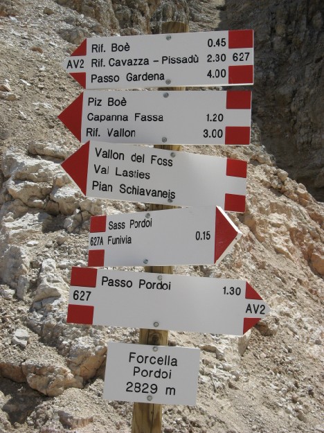 Sass Pordoi, Piz Bo� e...