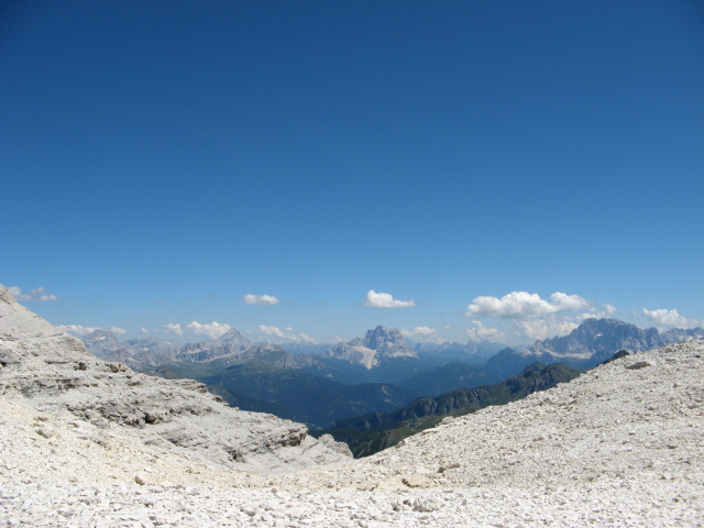 Sass Pordoi, Piz Bo� e...