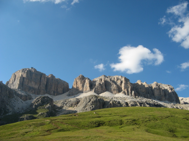 Sass Pordoi, Piz Bo� e...